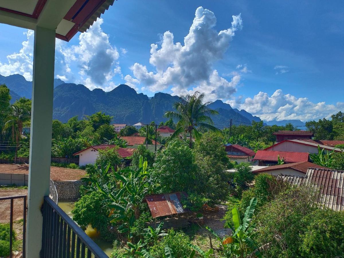 Vang Vieng Champa Hotel Exterior foto