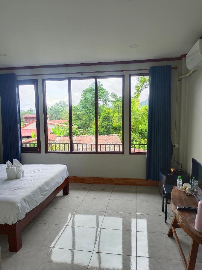 Vang Vieng Champa Hotel Exterior foto