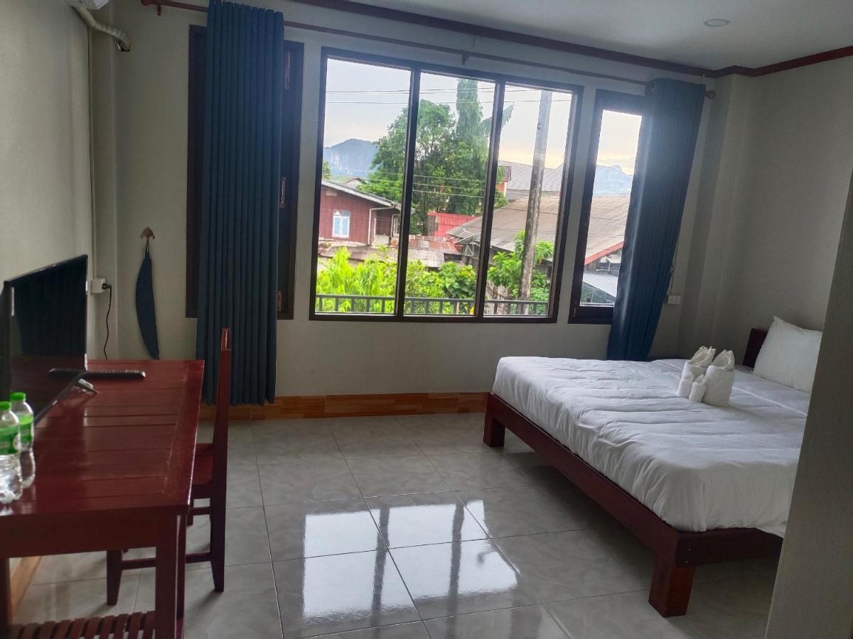 Vang Vieng Champa Hotel Exterior foto